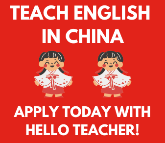 Hello Teacher! is a recruitment agency for teaching in China