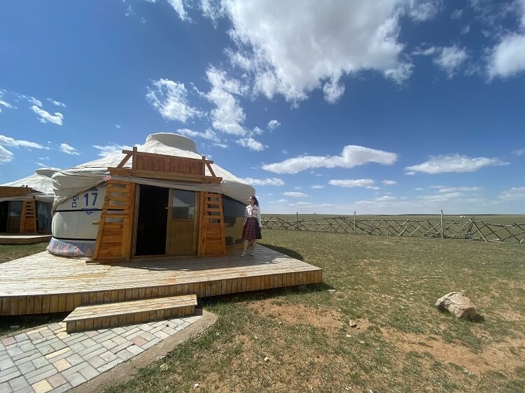 Tourist yurt Inner Mongolia