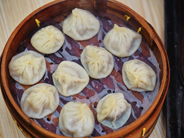Xiaolongbao soup dumplings