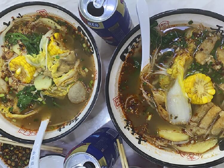 Malatang spicy soup