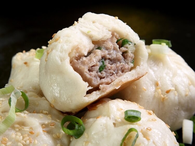 bao round dumplings