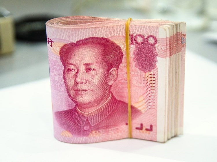 Chinese yuan money