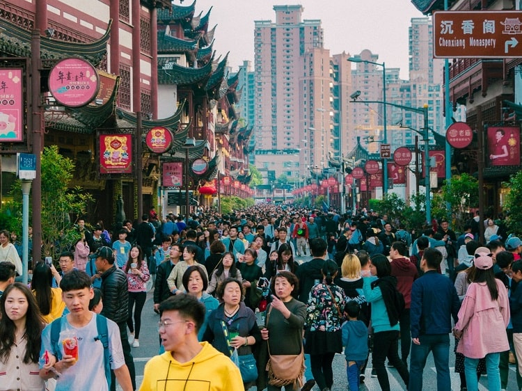 Reasons not to visit China - crowds