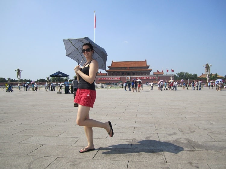 Tiananmen Square is notoriously famous